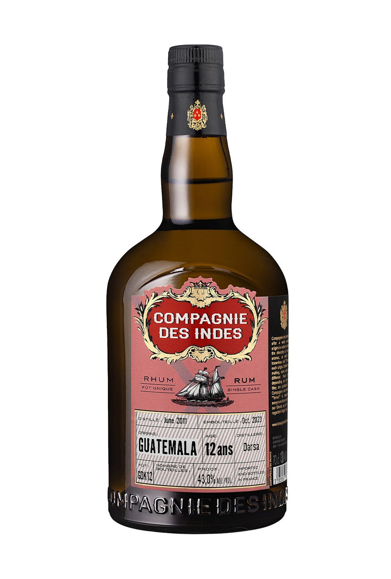 Compagnie des Indes Guatemala Rum 43% 700ml