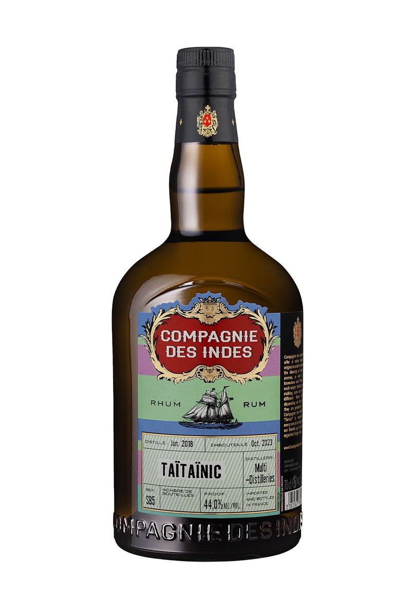 Compagnie des Indes Rum Taitainic 44% 700ml