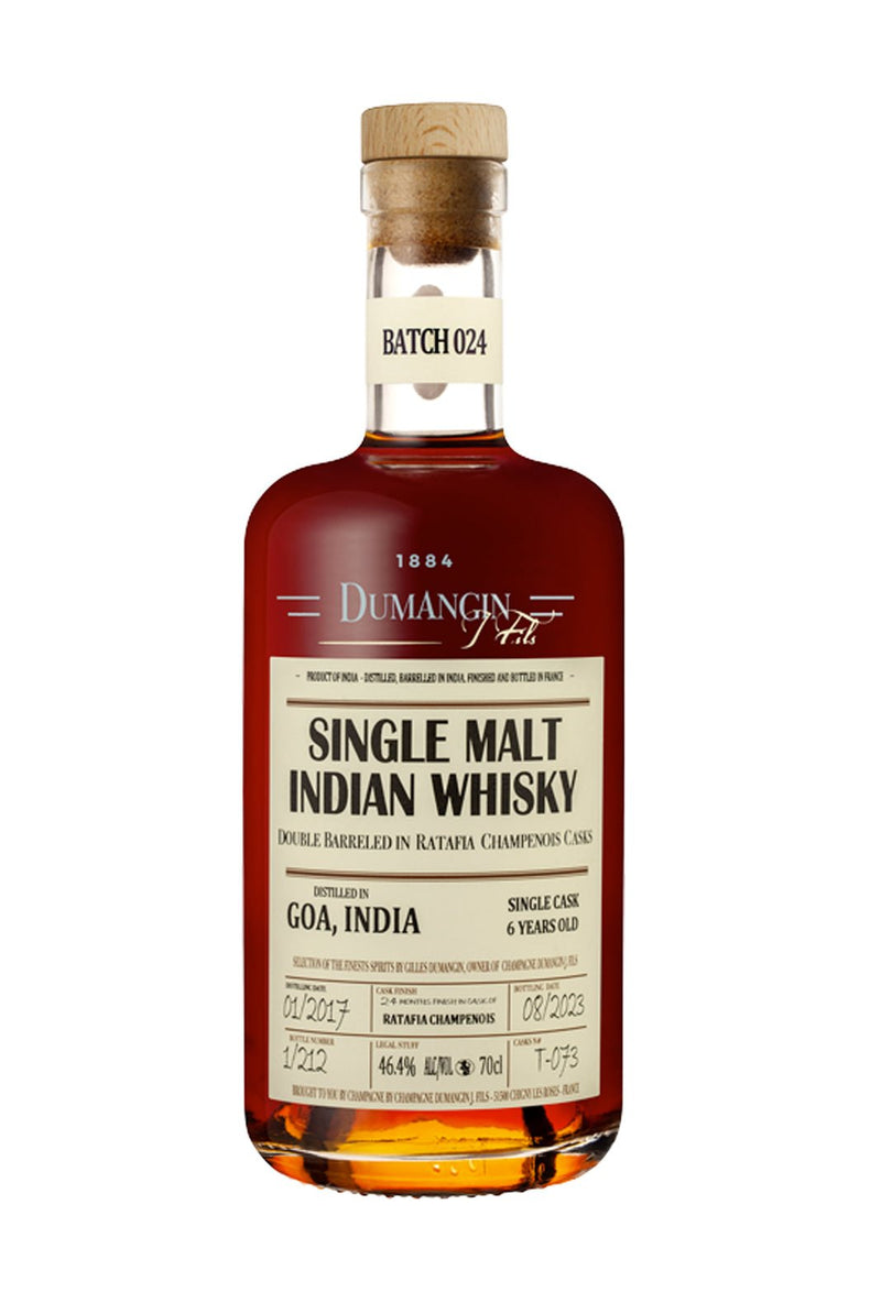 Dumangin 024 Indian GOA Single Malt Whisky 46.4% 700ml