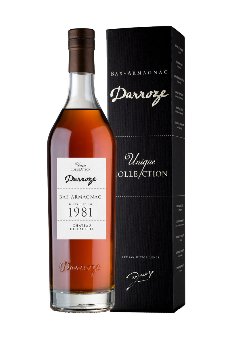 Darroze Bas-Armagnac Chateau de Lahite 1981 46.4% 700ml